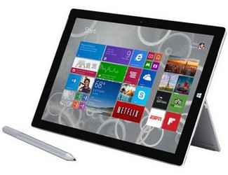 Прошивка планшета Microsoft Surface Pro 3 в Ставрополе